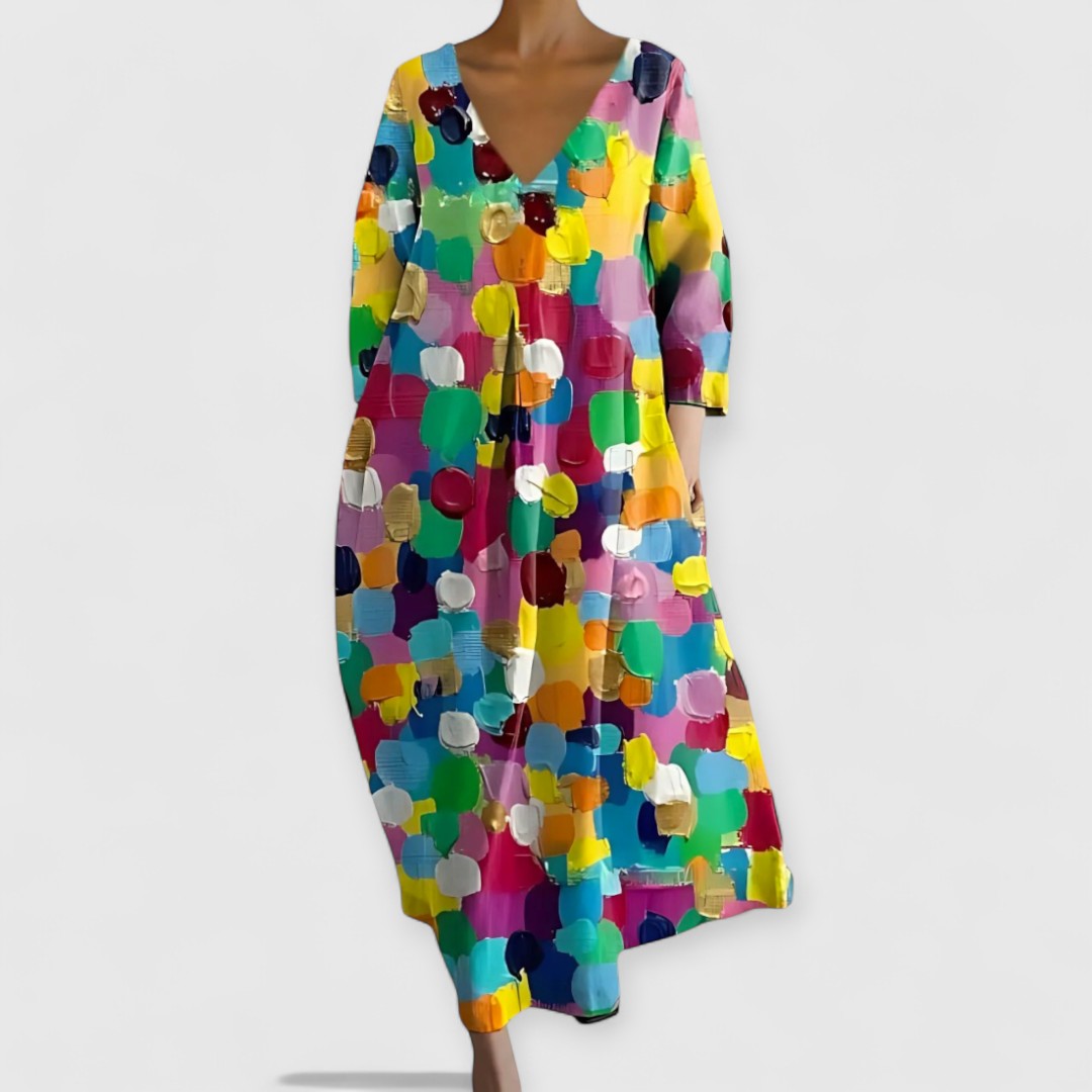 Lynor™ | Classic Premium V-Neck Dress