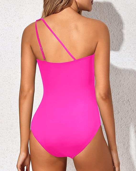 Lynor™ | Grace – One-Shoulder Sculpting Swimsuit