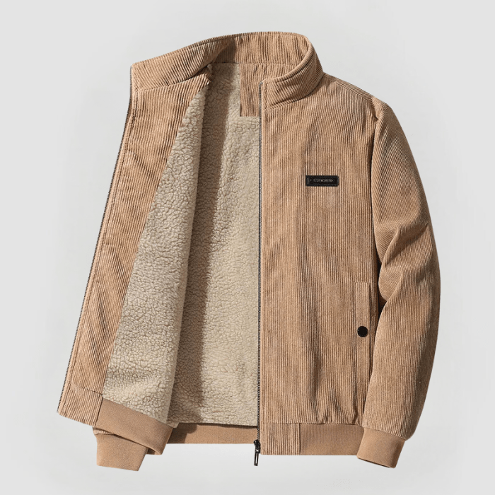 Lynor™ | Corduroy Jacket with Fleece Lining