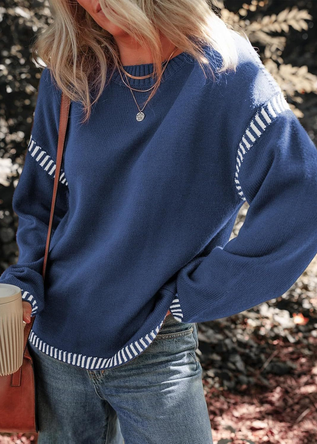 Lynor™ | Chic Contrast Sweater