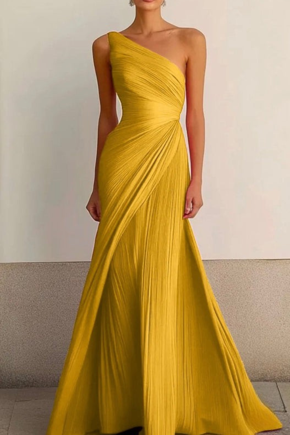 Lynor™ | Strapless Luxe Evening Dress Red