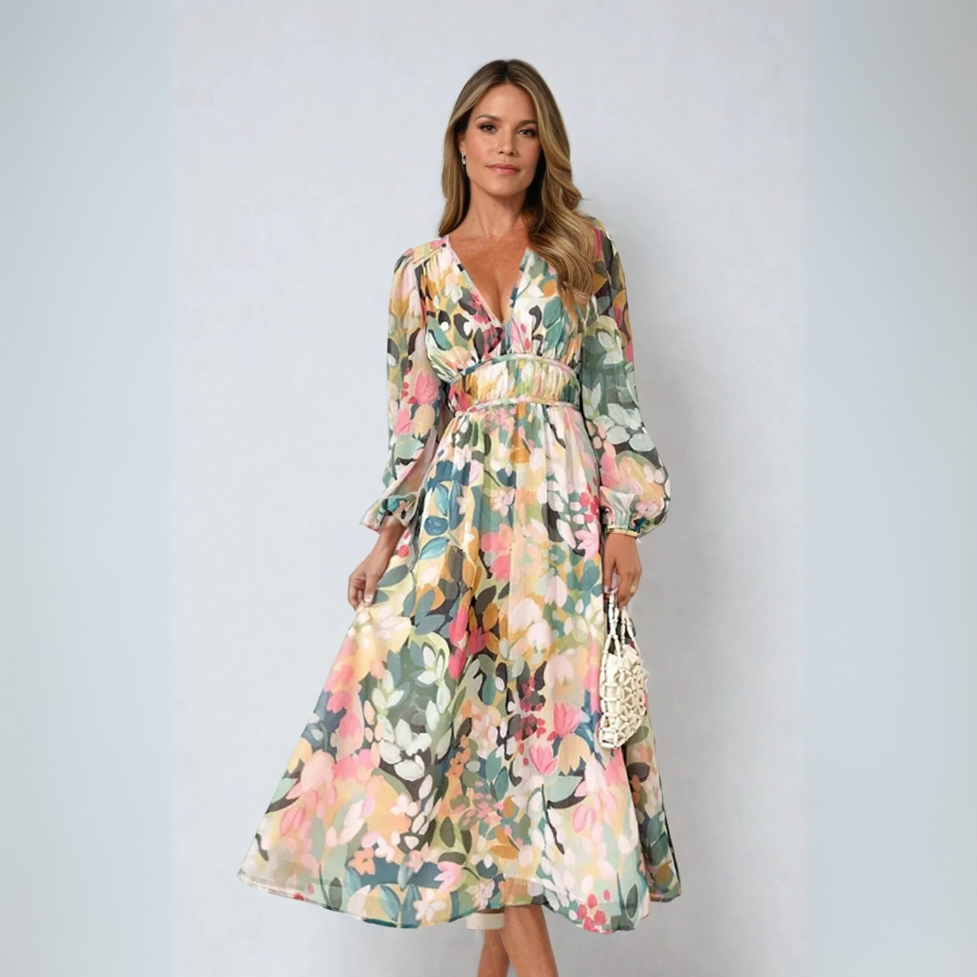 Lynor™ | Boho Chic Maxi Dress – Free-Spirited Elegance with Effortless Flow