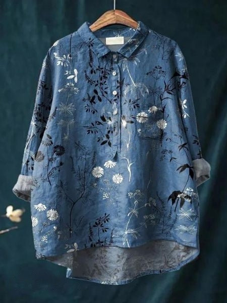 Lynor™ | Modern Floral Printed Shirt