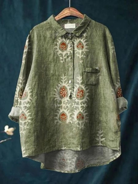 Lynor™ | Modern Floral Printed Shirt