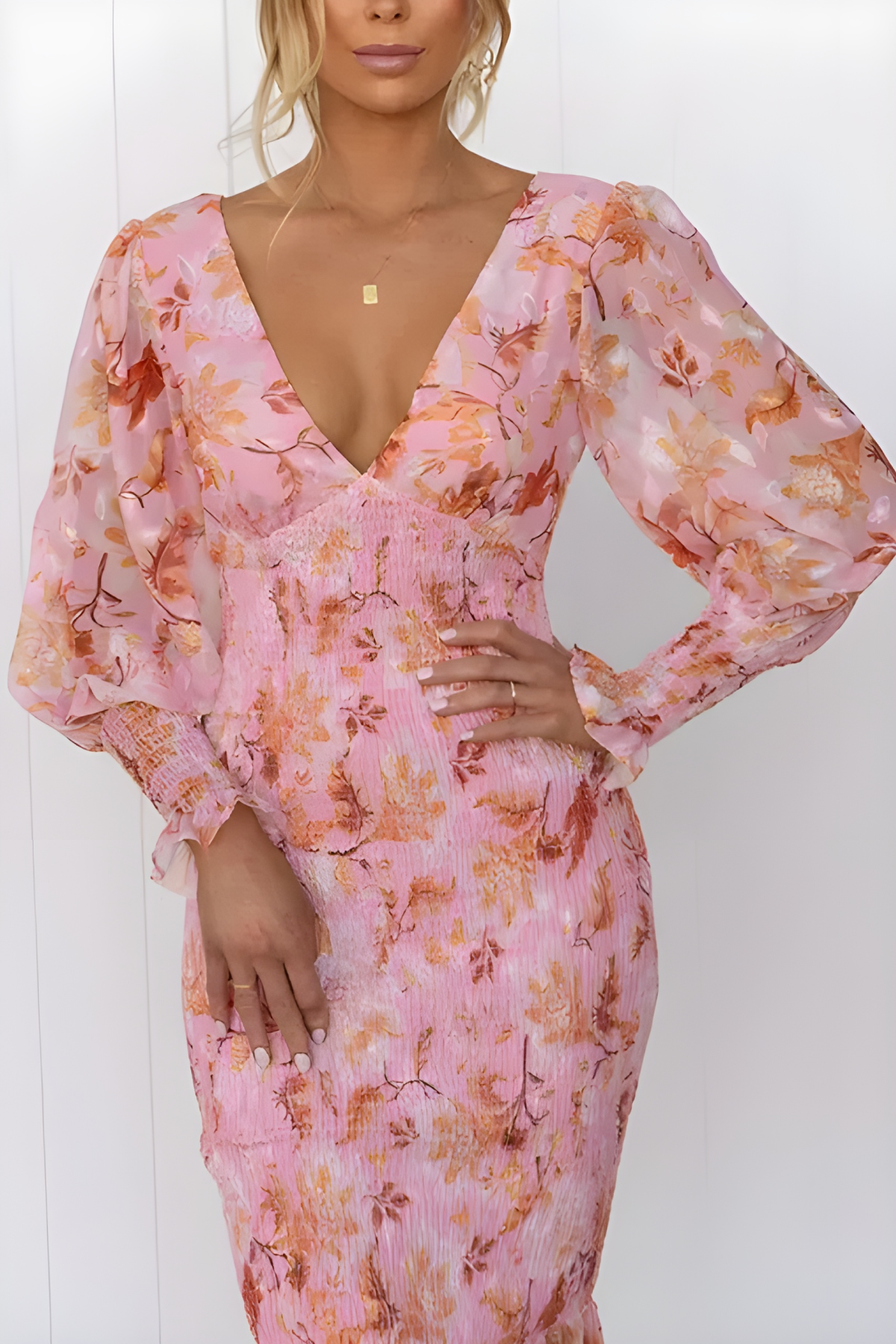 Lynor™ | Elegant Everyday Midi Dress