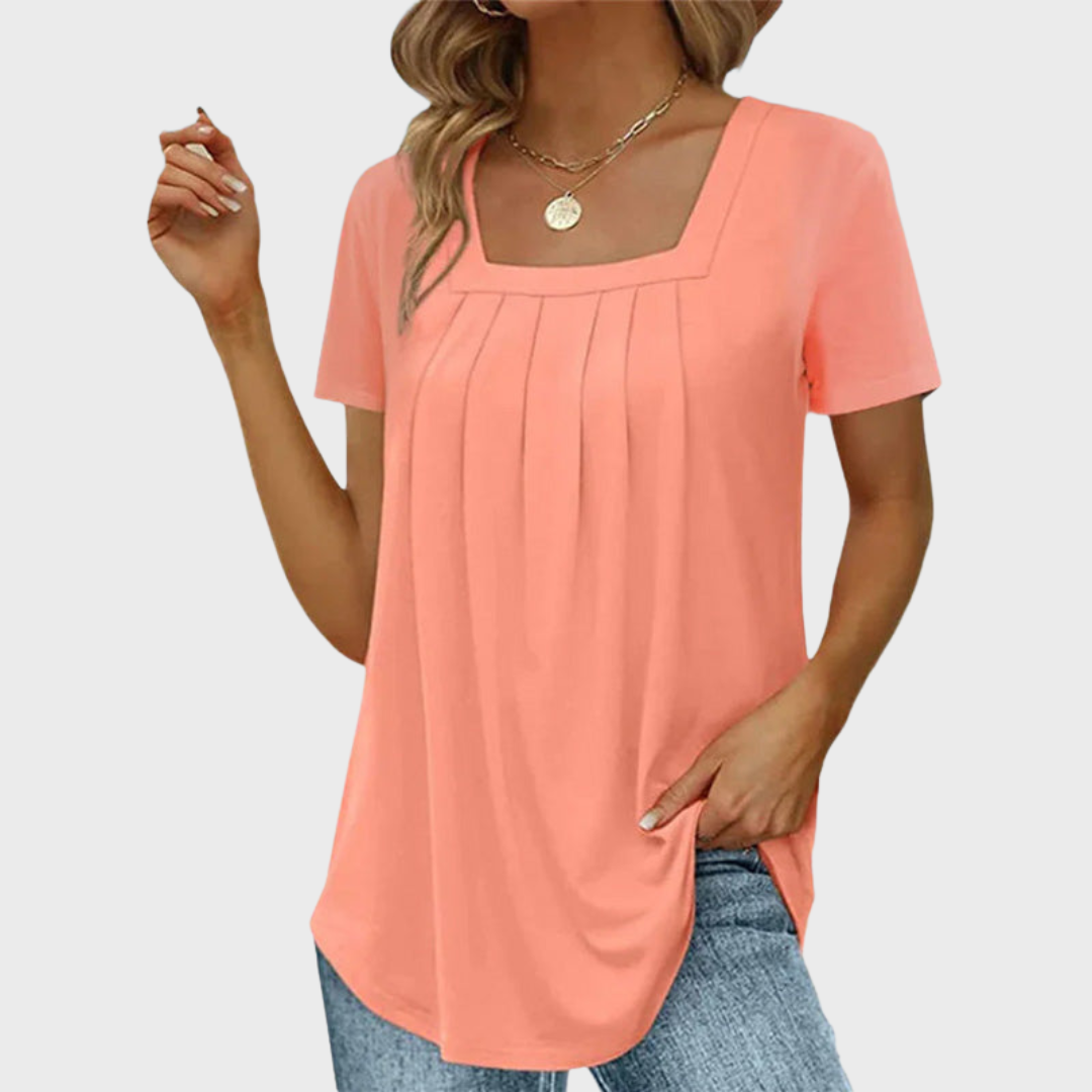 Lynor™ | Lightweight Summer Blouse with Relaxed Elegance