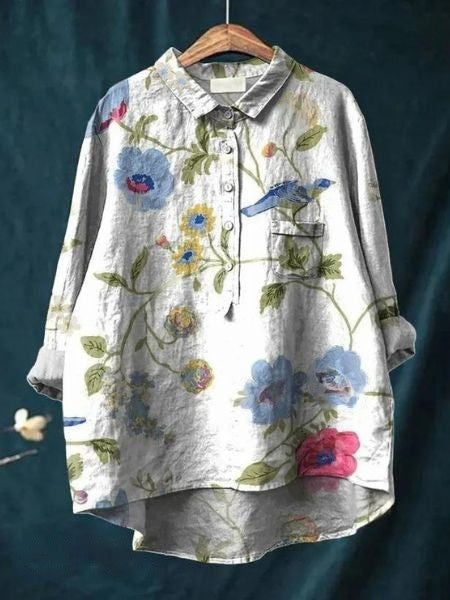 Lynor™ | Modern Floral Printed Shirt