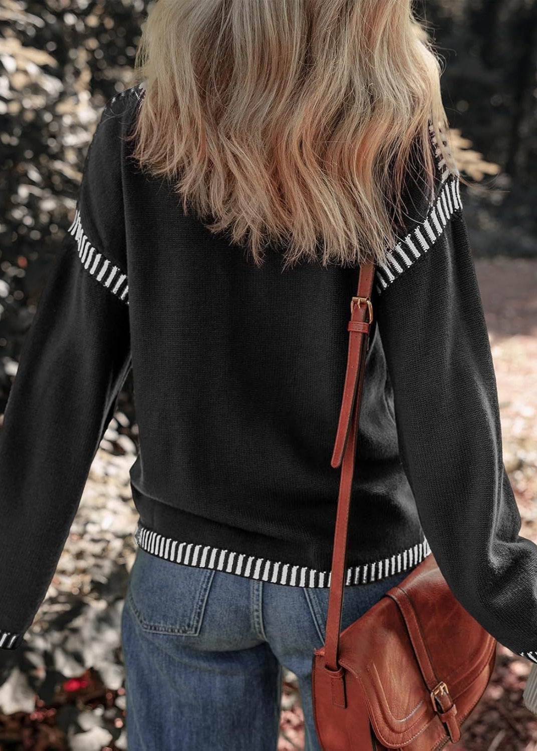 Lynor™ | Chic Contrast Sweater
