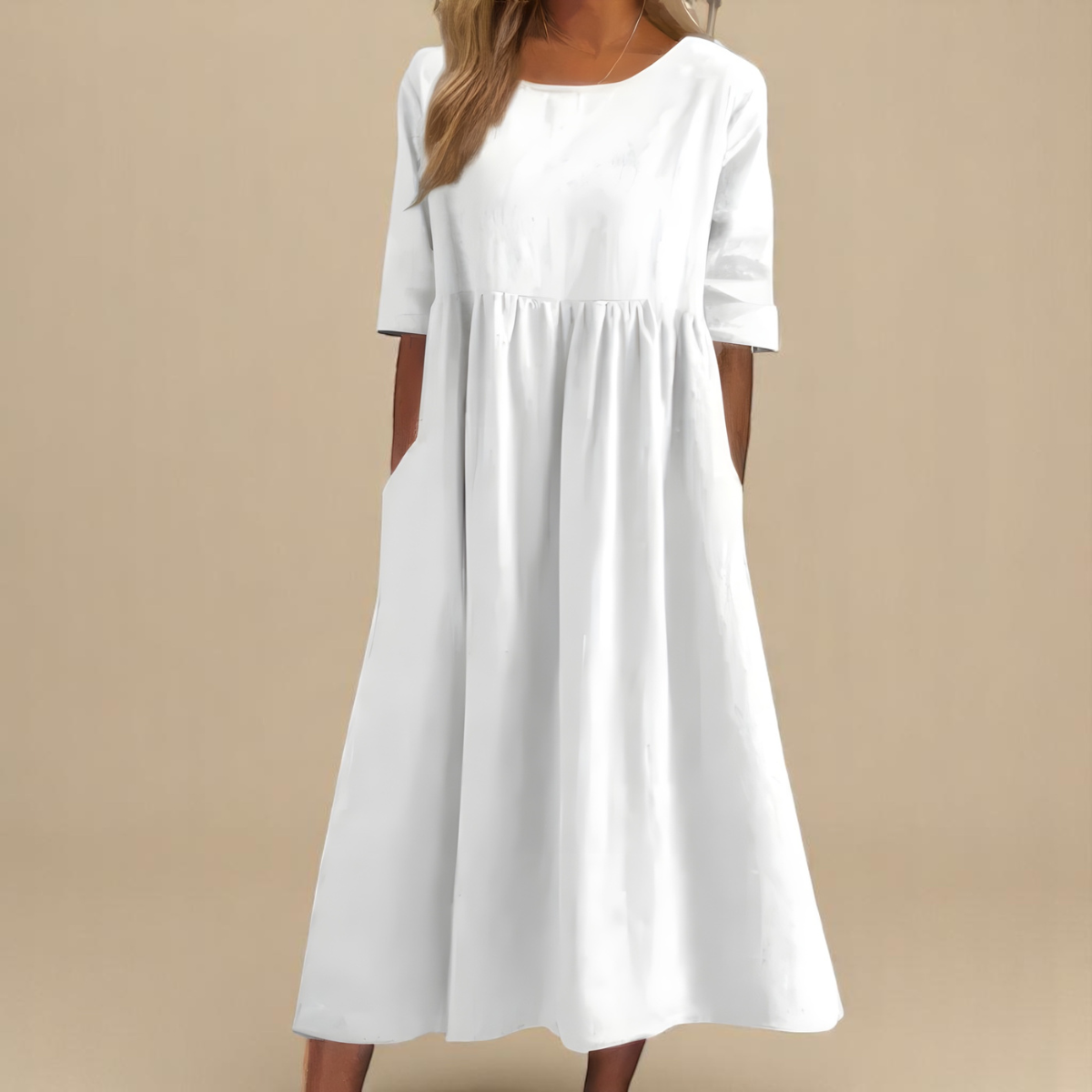 Lynor™ | Airy Cotton Dress