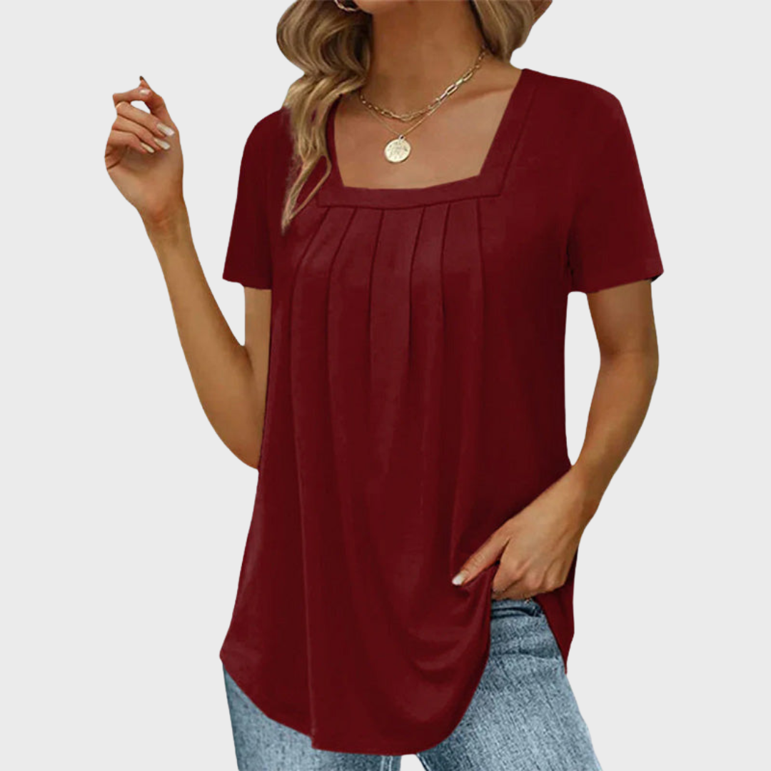 Lynor™ | Lightweight Summer Blouse with Relaxed Elegance