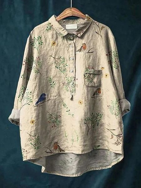 Lynor™ | Modern Floral Printed Shirt