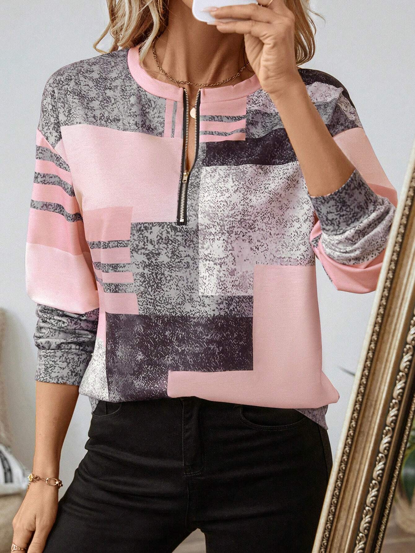 Lynor™ | Chic Vintage-Inspired Sweatshirt