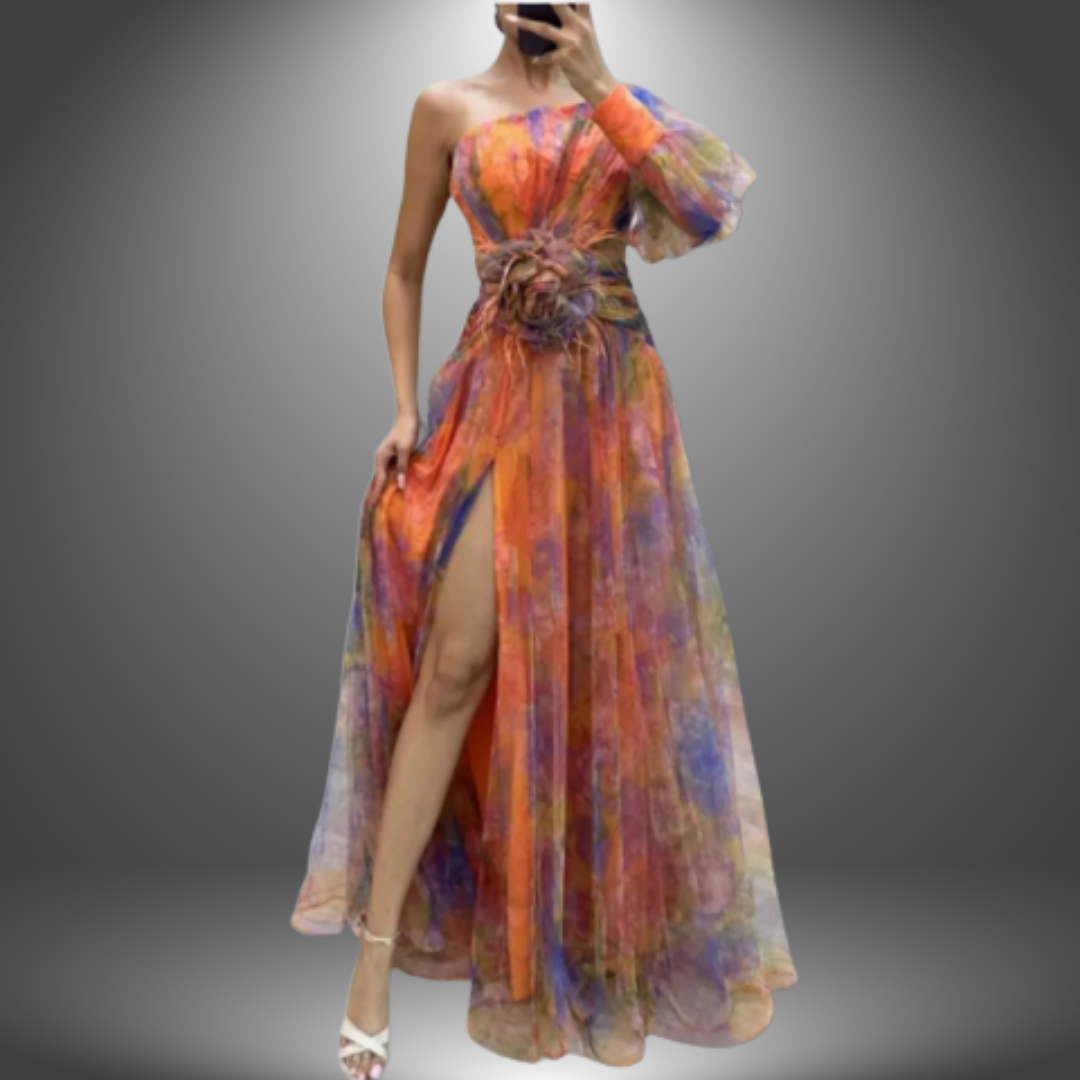 Lynor™ | Elegant Handcrafted Dress for Women – Artisanal Detail with Timeless Style