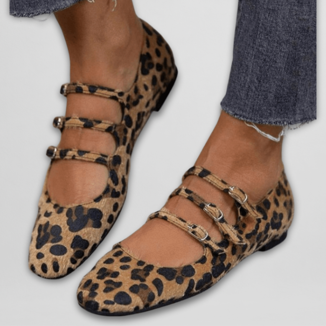 Lynor™ | Animal Print Ballerina Flats