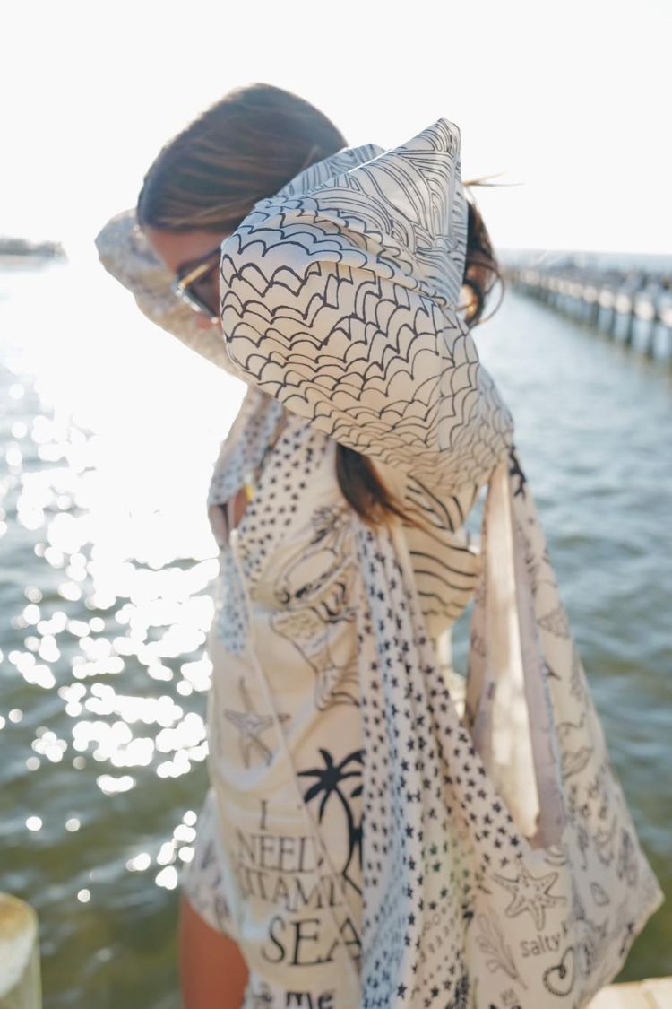 Lynor™ | Relaxed Creative Style Marine Print Shirt & Shorts Set