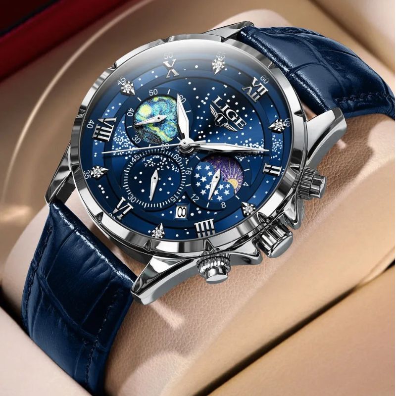 Lynor™ | Elegant Moon Phase Watch