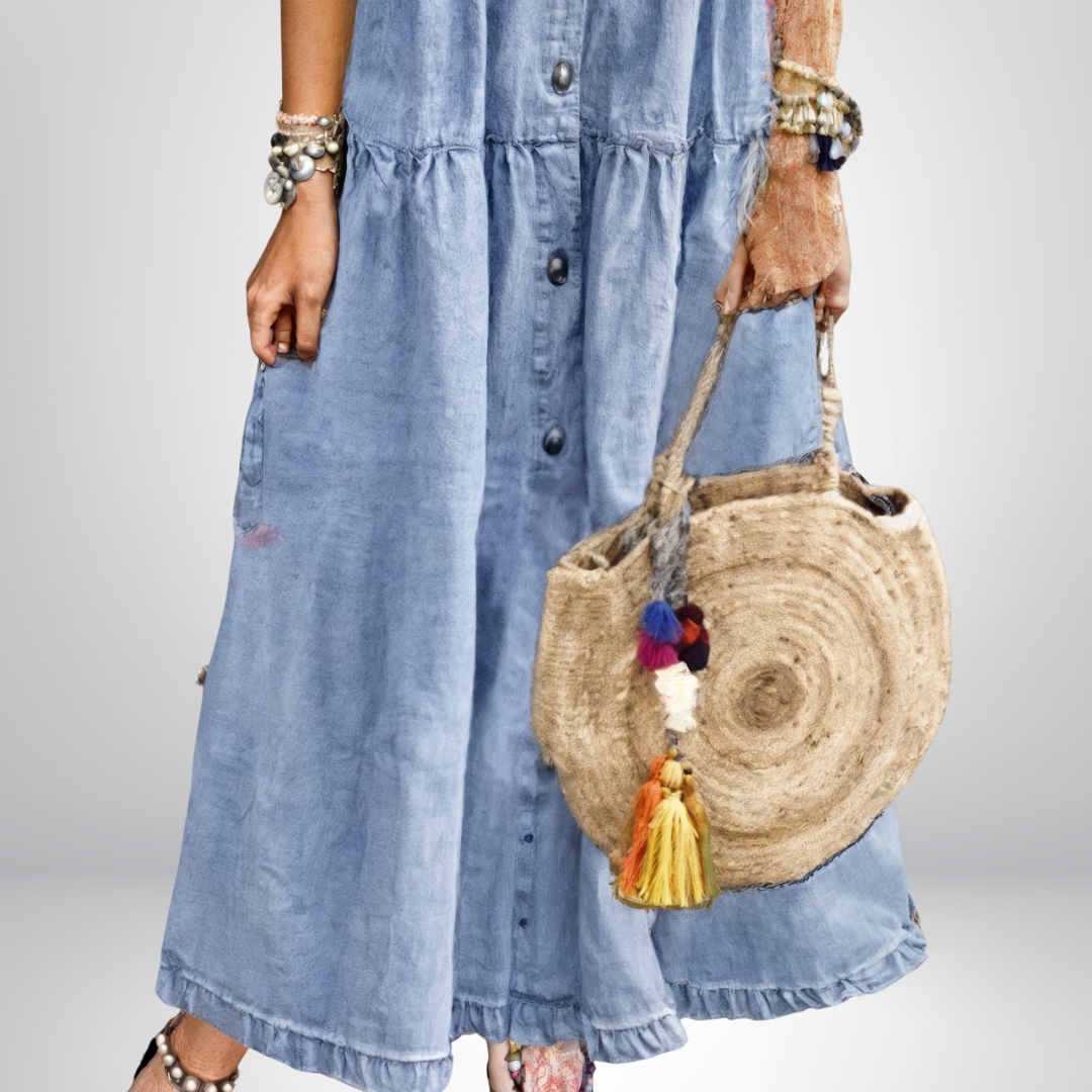 Lynor™ | Soft Denim Dress 1