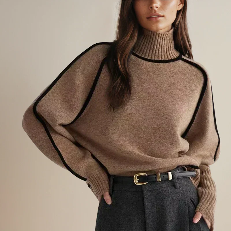 Lynor™ | Chic Turtleneck Sweater – Timeless Warmth with Modern Style