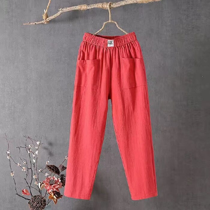 Lynor™ | Linen blend Trousers