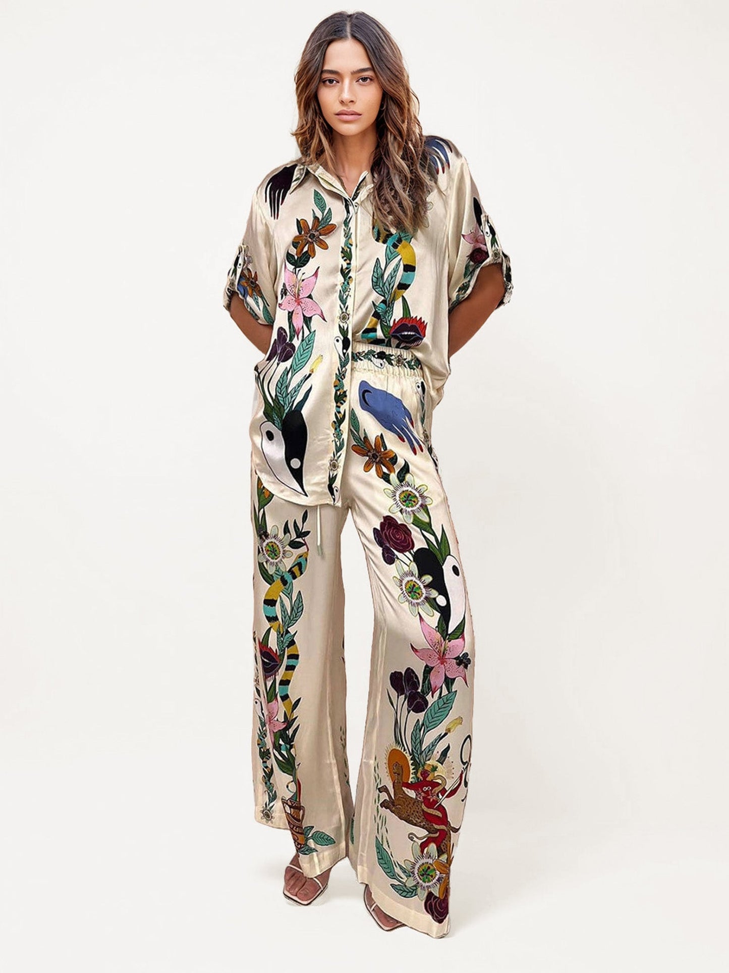 Lynor™ | Sophisticated Satin Co-Ord Set