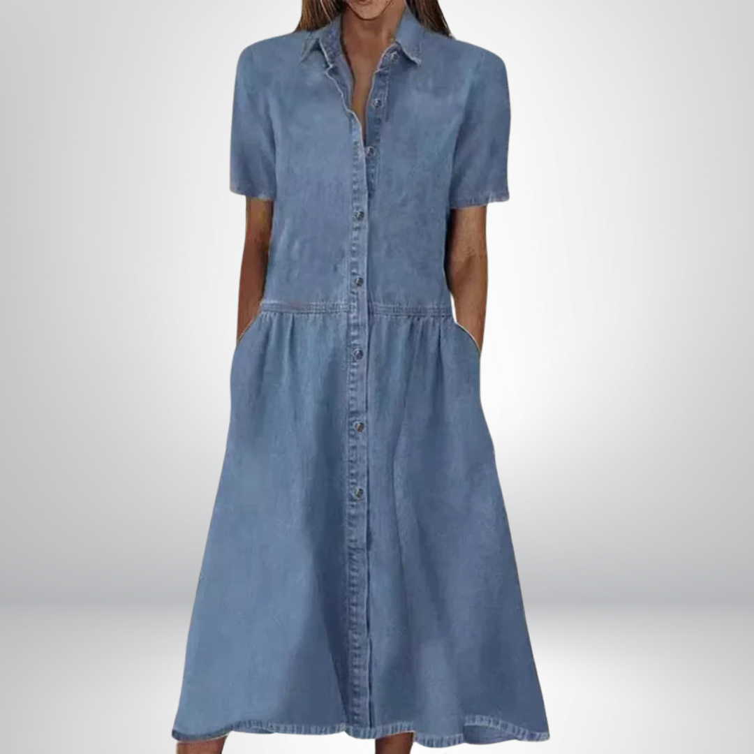 Lynor™ | Stylish Denim Dress