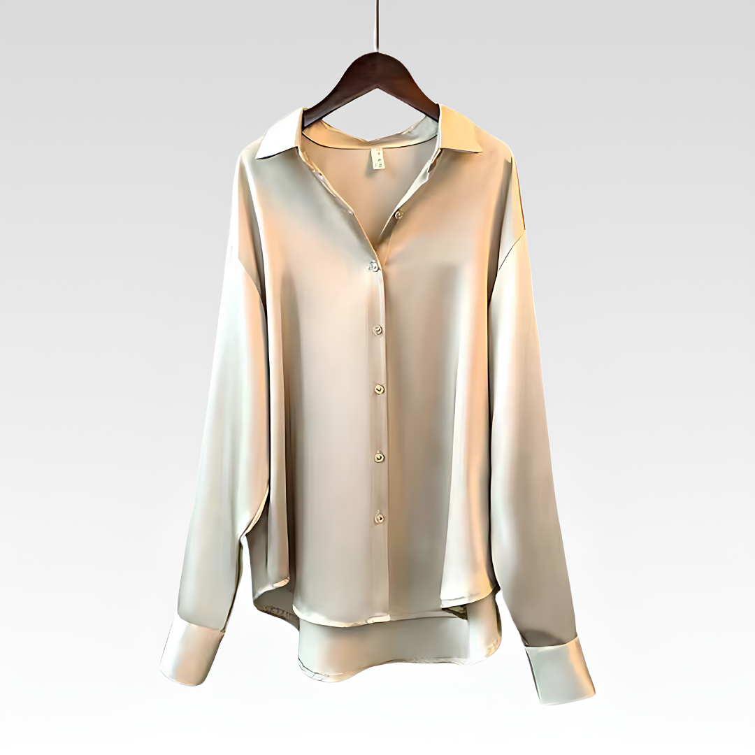 Lynor™ | Satin Shirt for Women