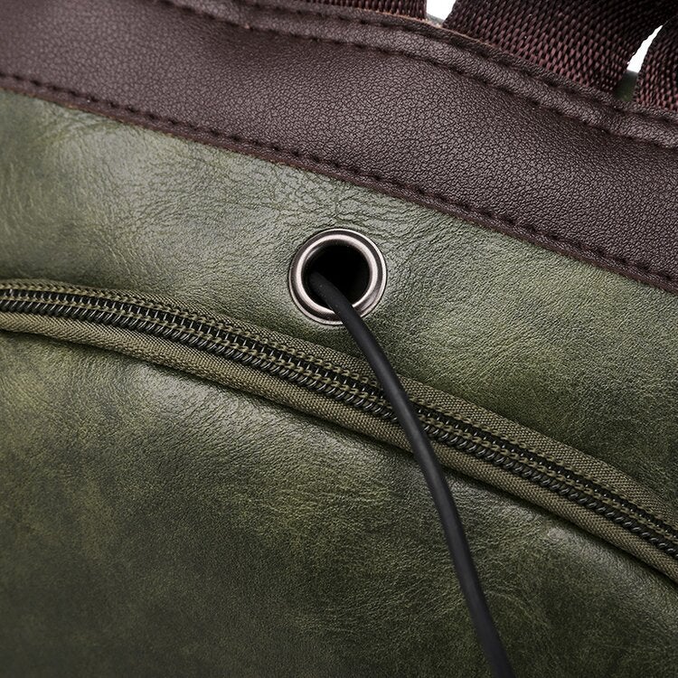 Lynor™ | Versatile Leather Backpack