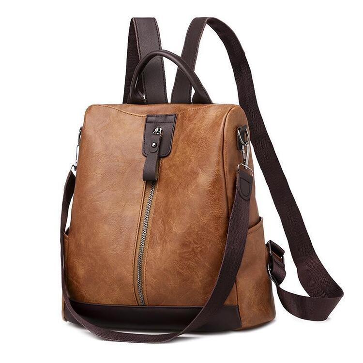 Lynor™ | Versatile Leather Backpack