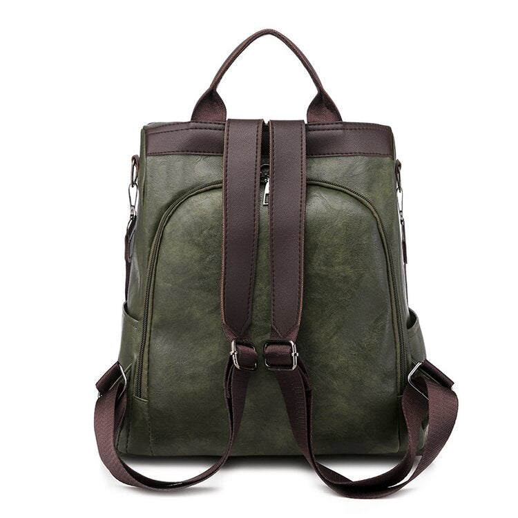 Lynor™ | Versatile Leather Backpack