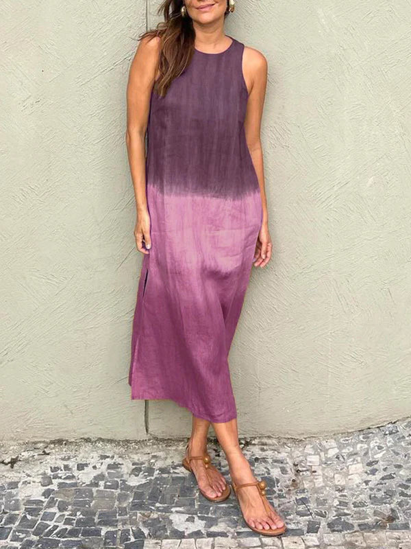 Lynor™ | Printed Midi Dress for Effortless Elegance