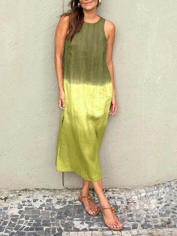 Lynor™ | Printed Midi Dress for Effortless Elegance