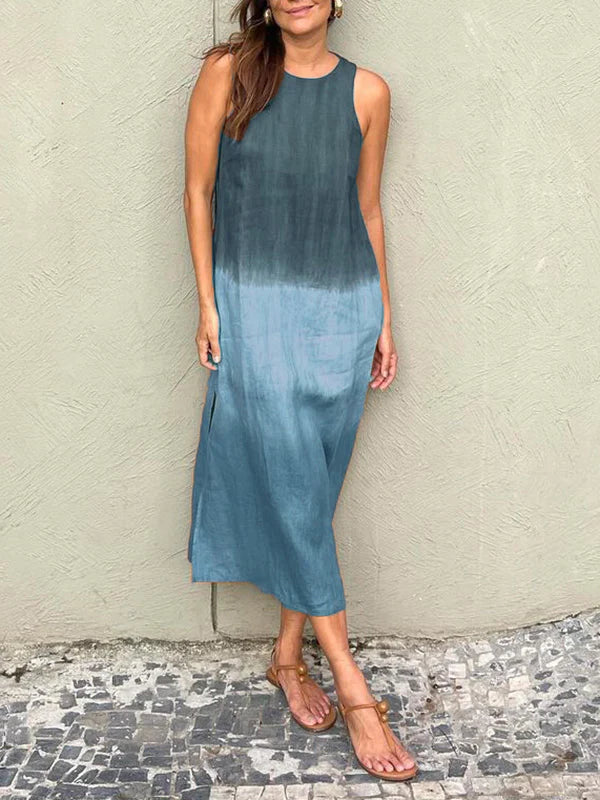 Lynor™ | Printed Midi Dress for Effortless Elegance