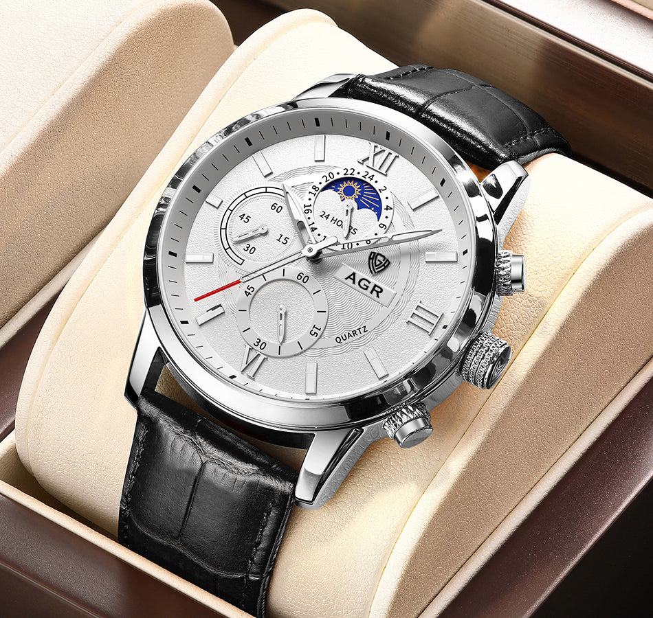 Lynor™ | Luxury Leather Quartz Watch