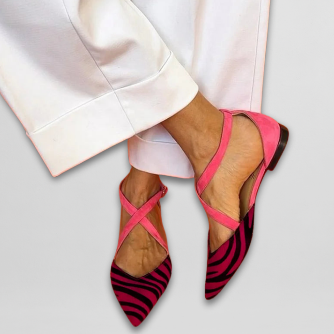 Lynor™ | Metal Band Detail Ballerinas