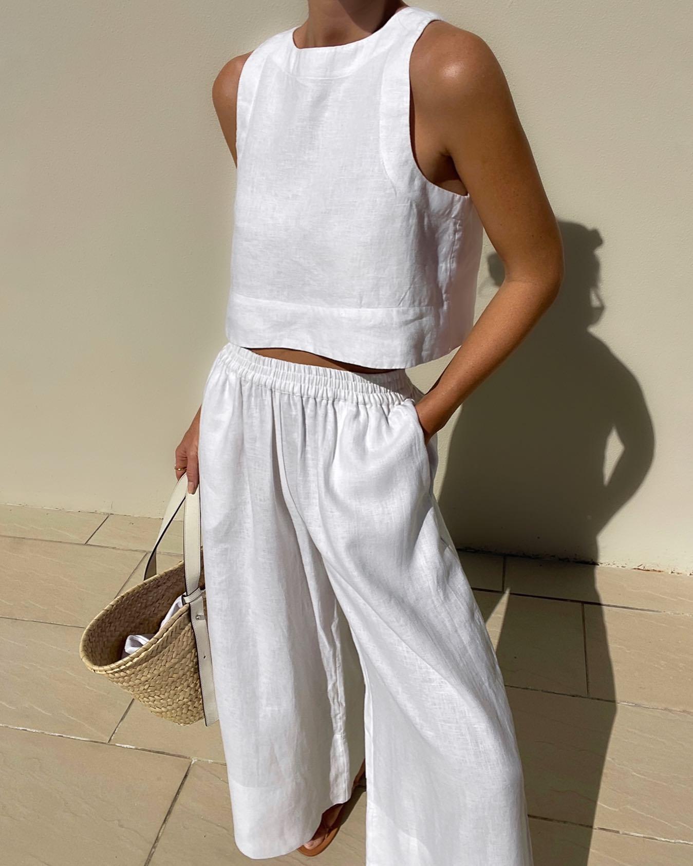 Lynor™ | Sleeveless Two-Piece Set