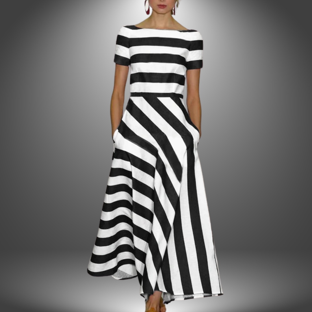 Lynor™ | Light & Flowy Striped Dress for Summer Days