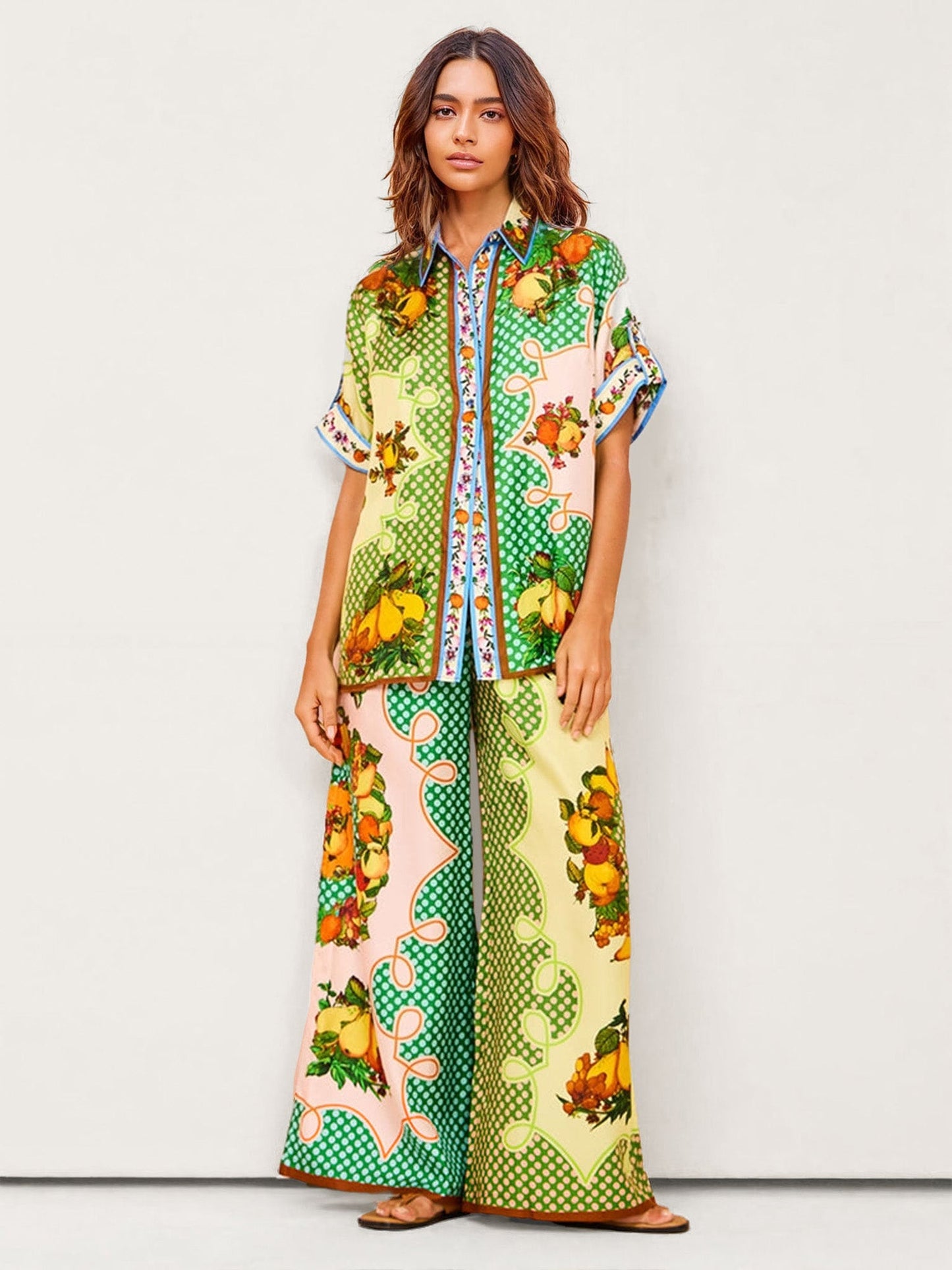 Lynor™ | Citrus Graffiti Co-Ord Set