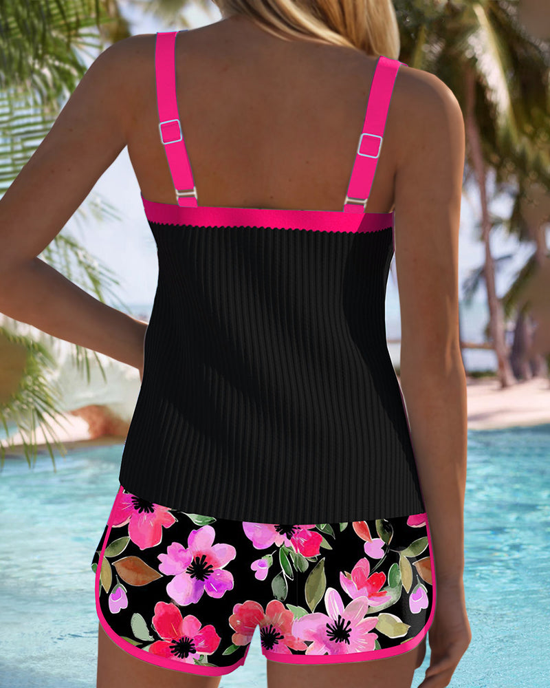 Lynor™ | Two-Piece Tankini with Pants