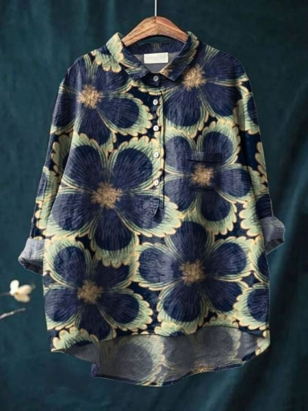 Lynor™ | Modern Floral Printed Shirt