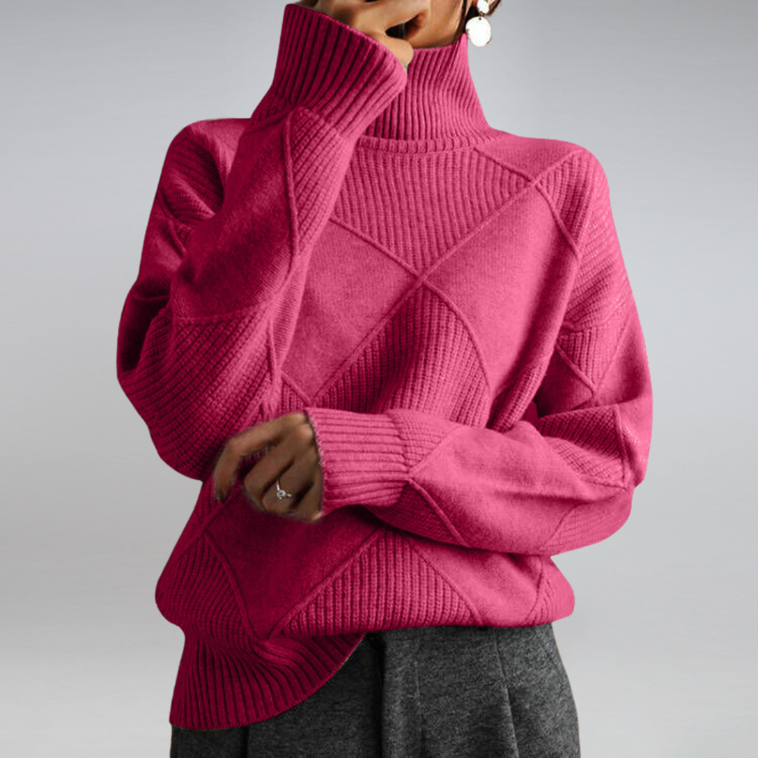 Lynor™| Cashmere Turtleneck Sweater