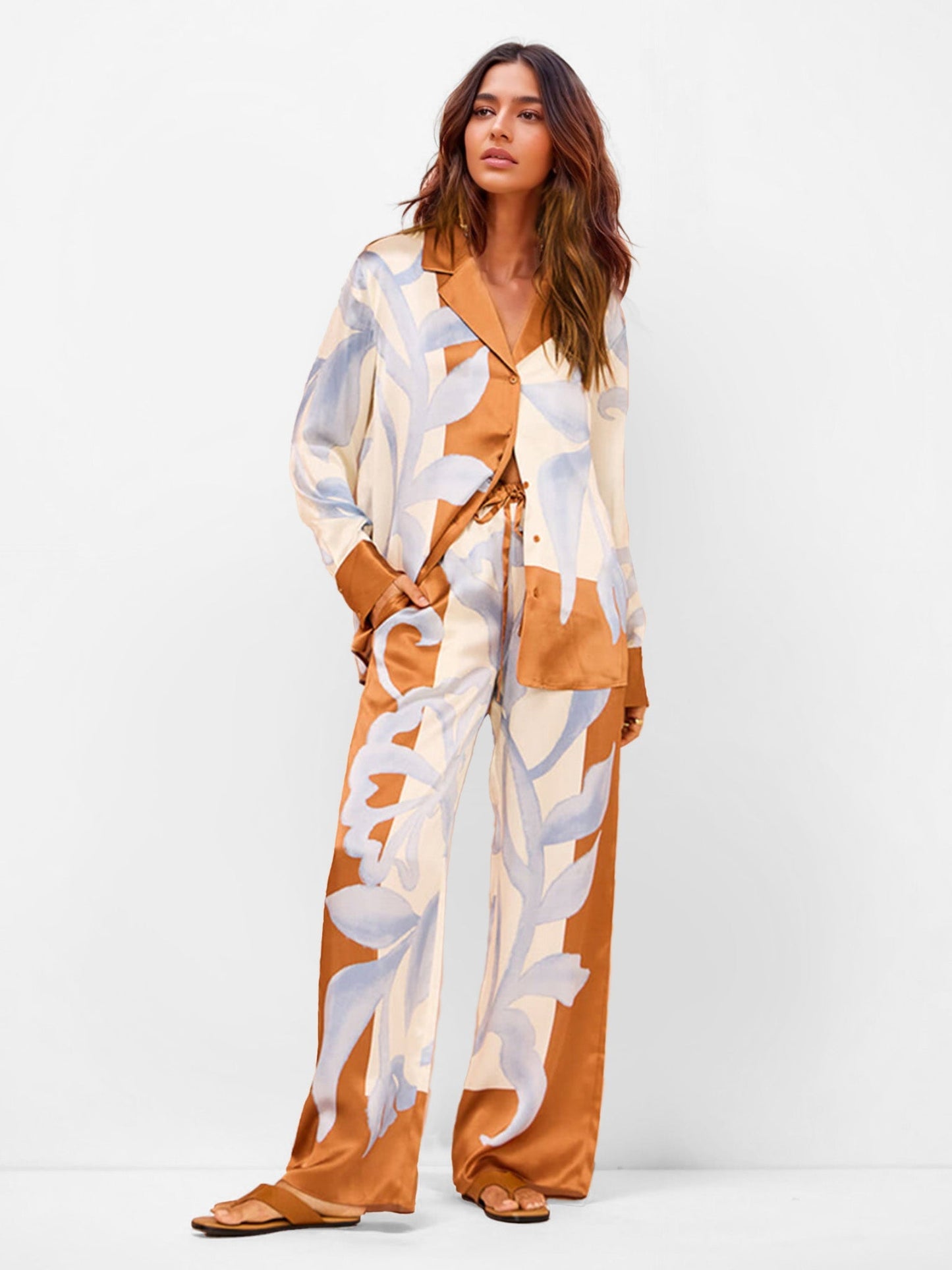 Lynor™ | Golden Leaf Co-Ord Set