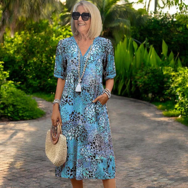 Lynor™ | Flowing Boho Dress
