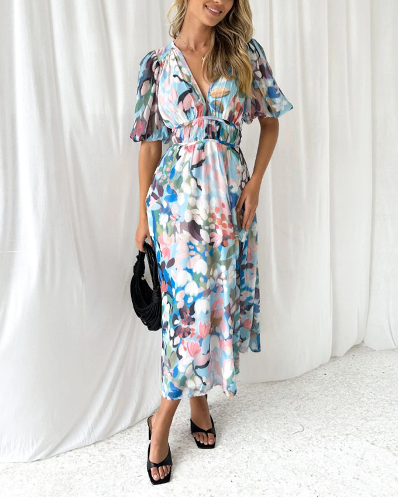 Lynor™ | Boho Chic Maxi Dress – Free-Spirited Elegance with Effortless Flow