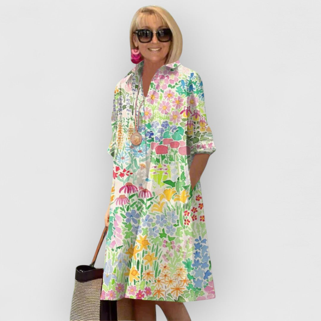 Lynor™ | Premium Floral Dress