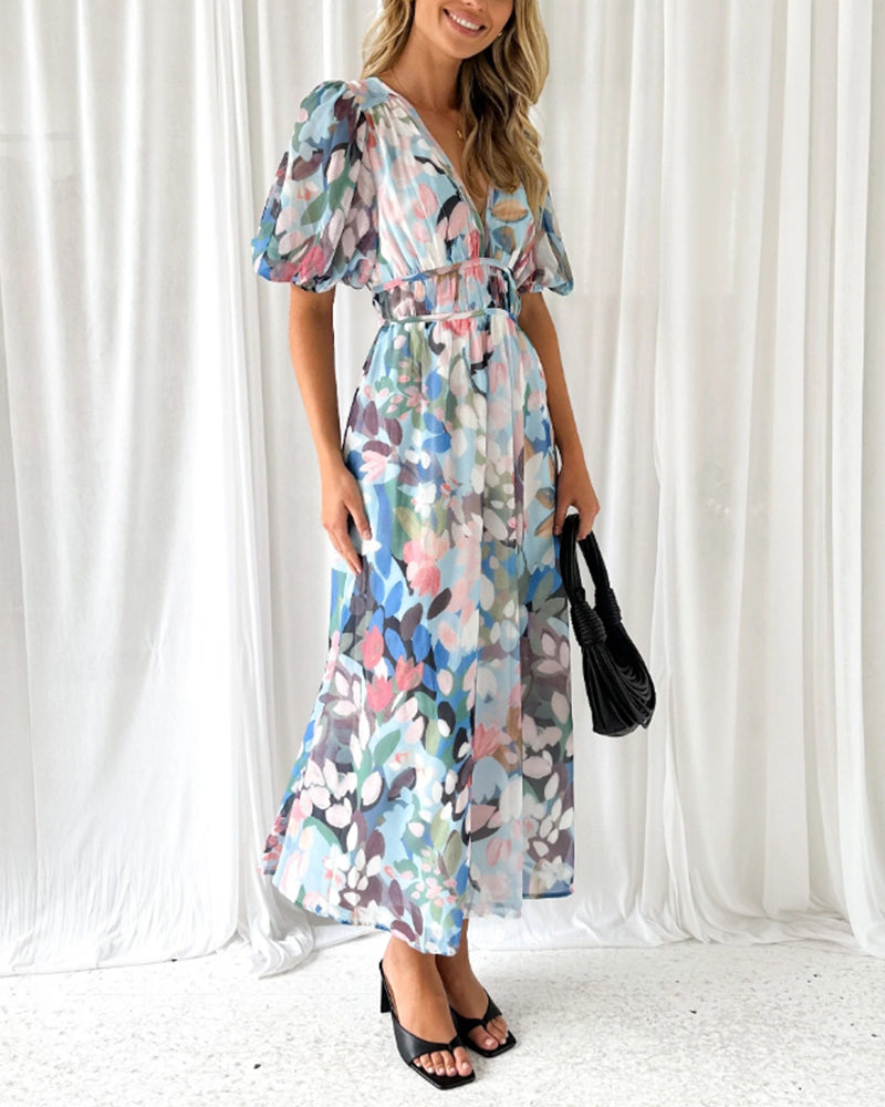 Lynor™ | Boho Chic Maxi Dress – Free-Spirited Elegance with Effortless Flow