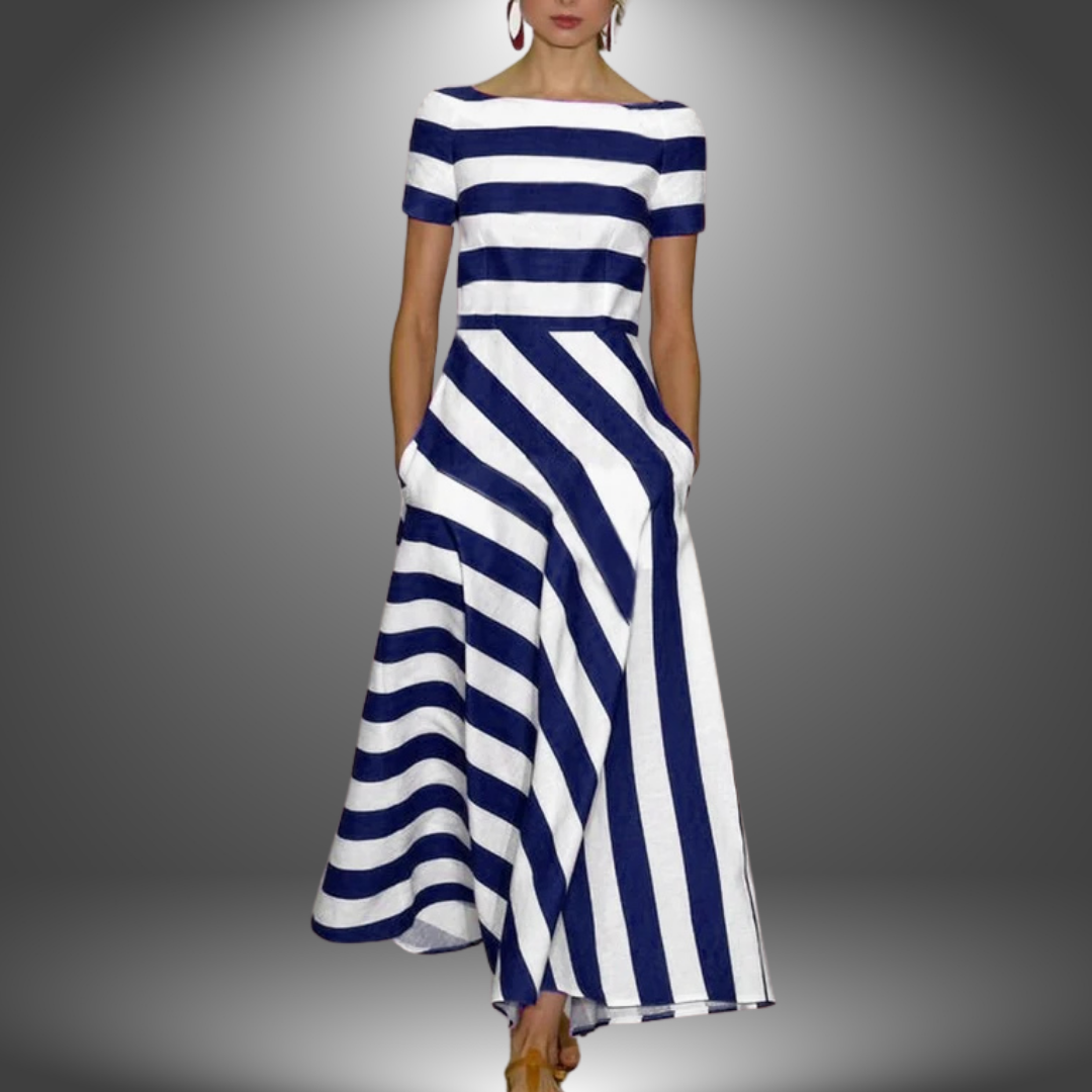 Lynor™ | Light & Flowy Striped Dress for Summer Days