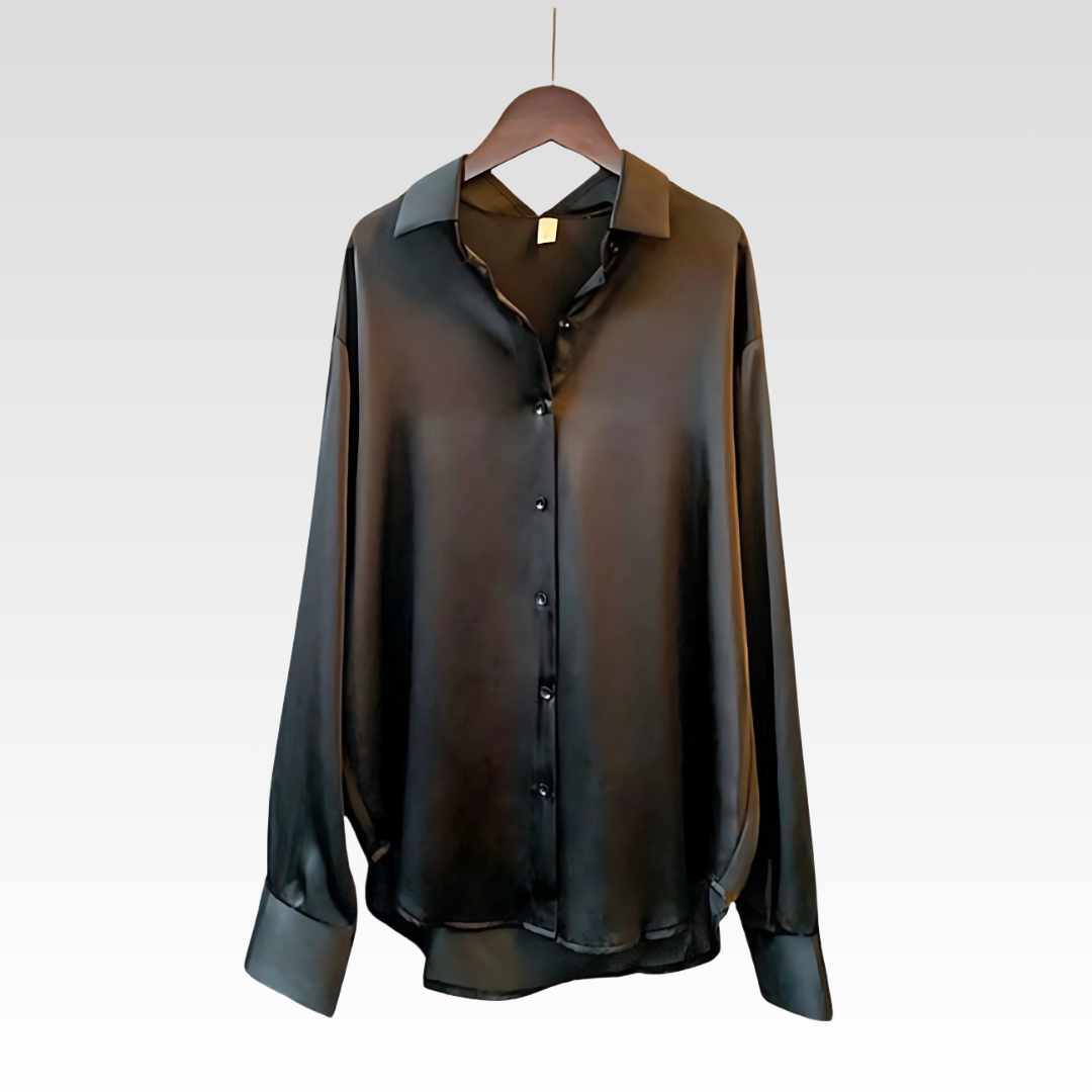 Lynor™ | Satin Shirt for Women