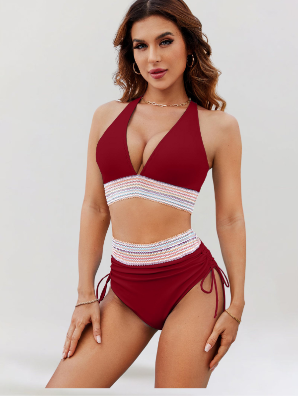 Lynor™ | High-Waist Bikini Set with Tummy Control