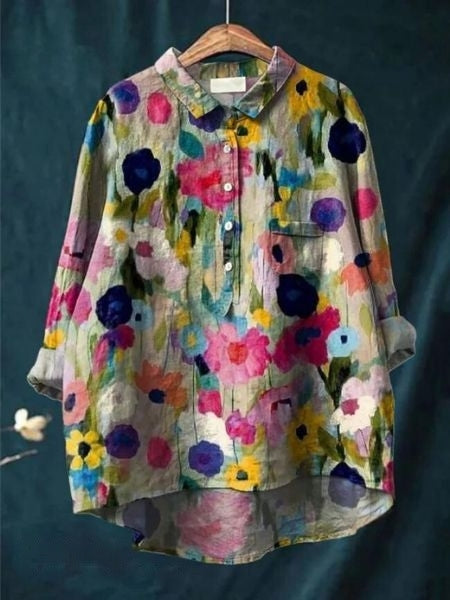 Lynor™ | Modern Floral Printed Shirt