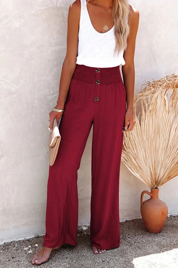 Lynor™ | Relaxed High-Waist Pants